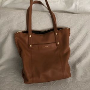 Tommy Hilfiger leather tote